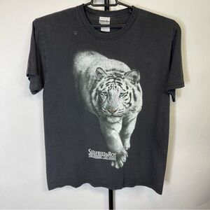 Vintage Siegfried & Roy Las Vegas Mirage Tiger Shirt Size Large Men’s